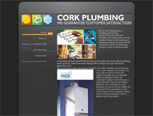Tablet Screenshot of corkplumbing.com